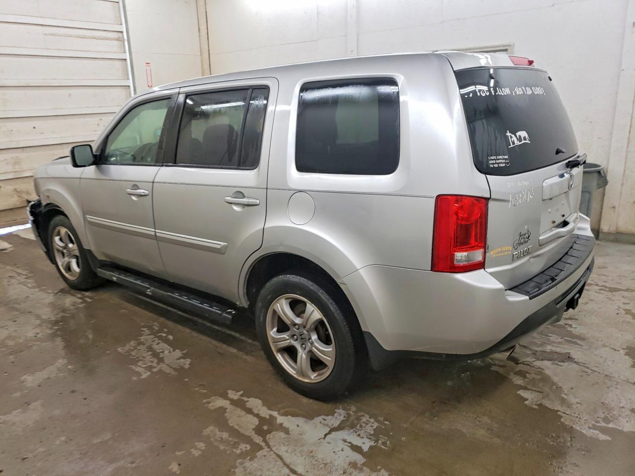2012 Honda Pilot Exl Silver vin: 5FNYF4H51CB077149