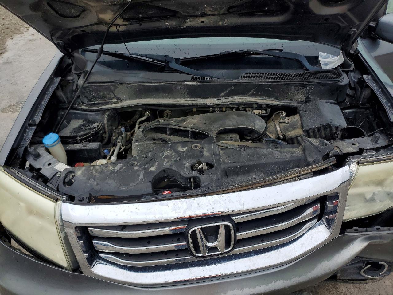 2013 Honda Pilot Exl Gray vin: 5FNYF4H51DB064967