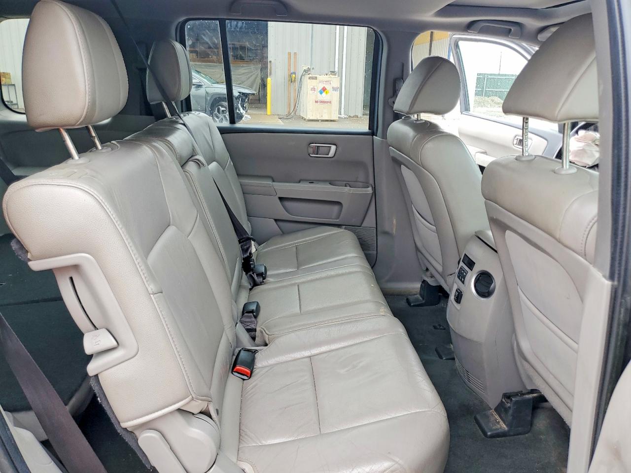 2013 Honda Pilot Exl Gray vin: 5FNYF4H51DB064967