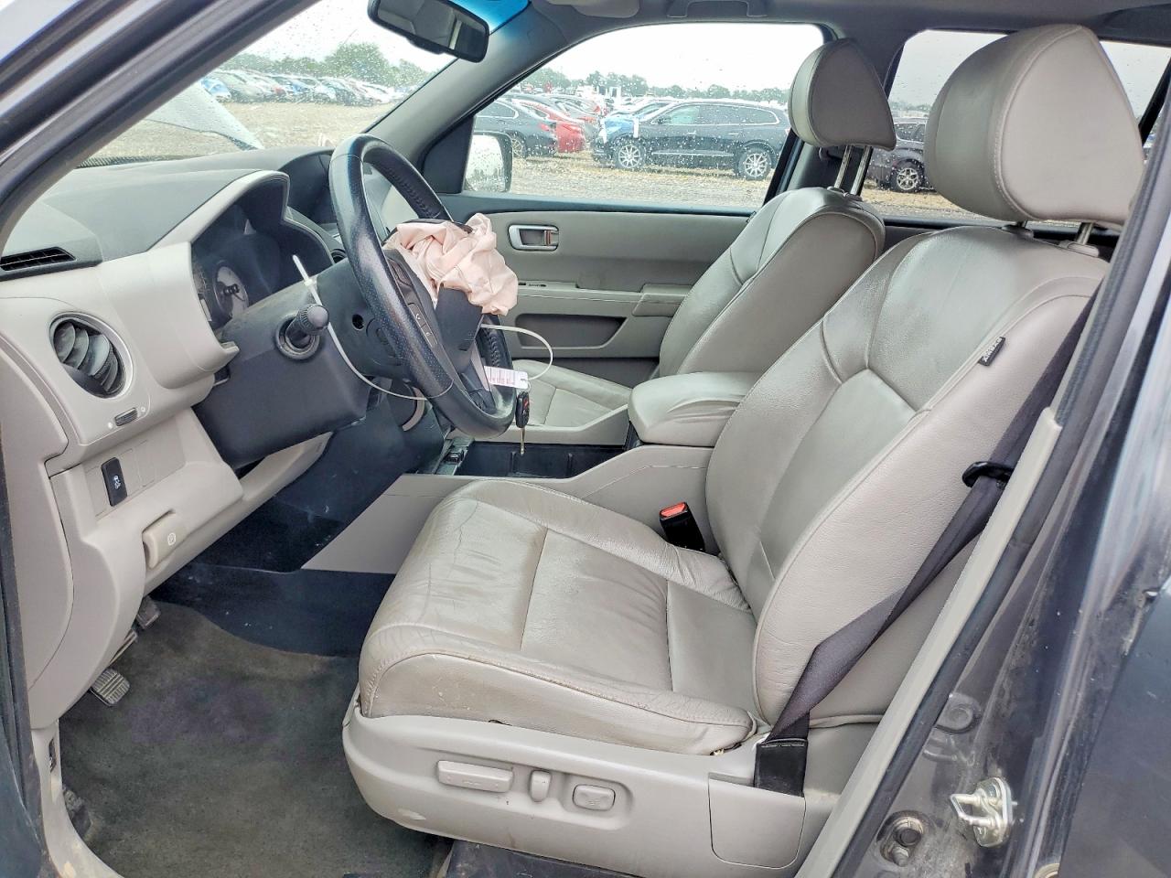 2013 Honda Pilot Exl Gray vin: 5FNYF4H51DB064967