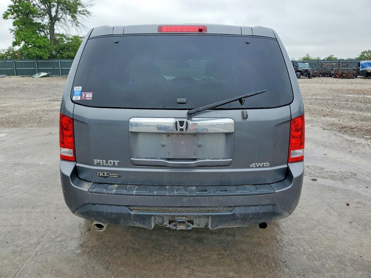 2013 Honda Pilot Exl Gray vin: 5FNYF4H51DB064967