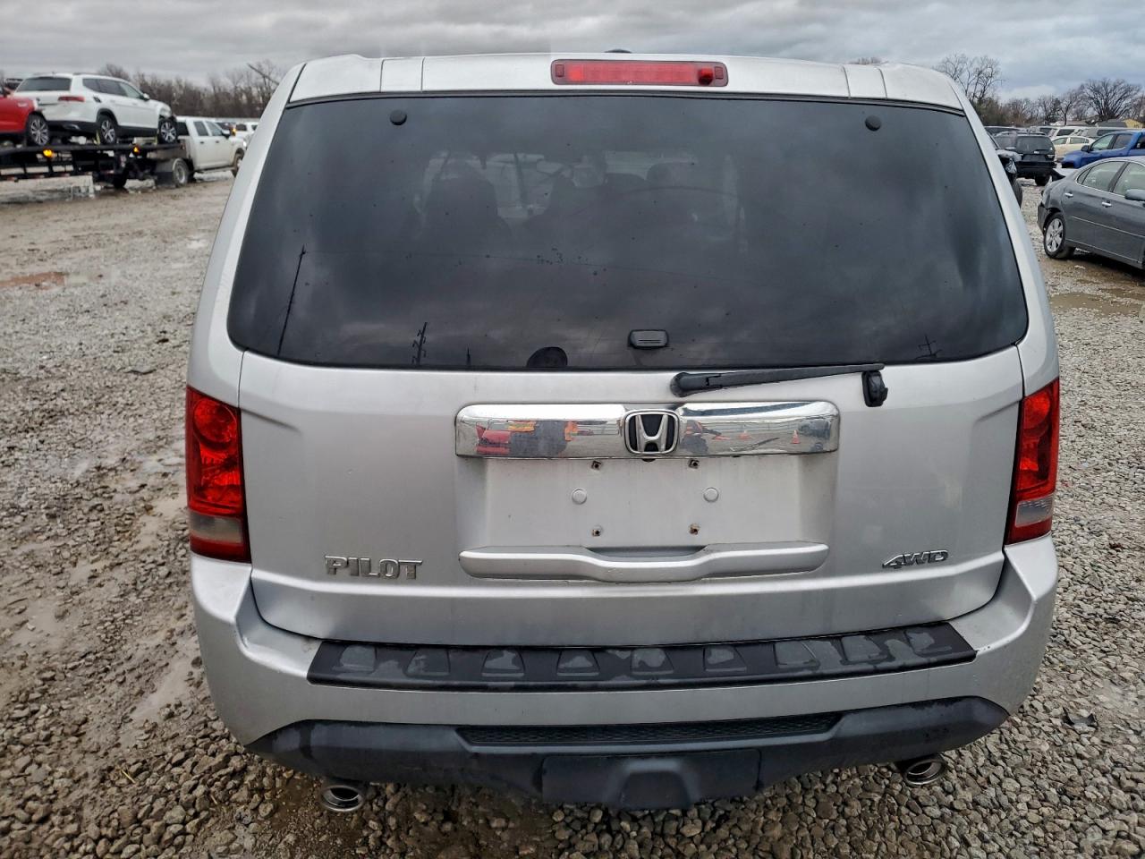 2013 Honda Pilot Exl Серый vin: 5FNYF4H51DB081395
