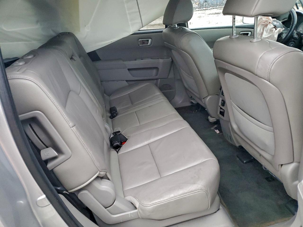2013 Honda Pilot Exl Серый vin: 5FNYF4H51DB081395