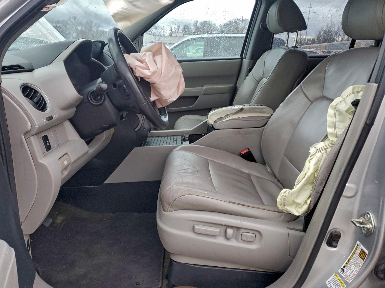 2013 Honda Pilot Exl Серый vin: 5FNYF4H51DB081395