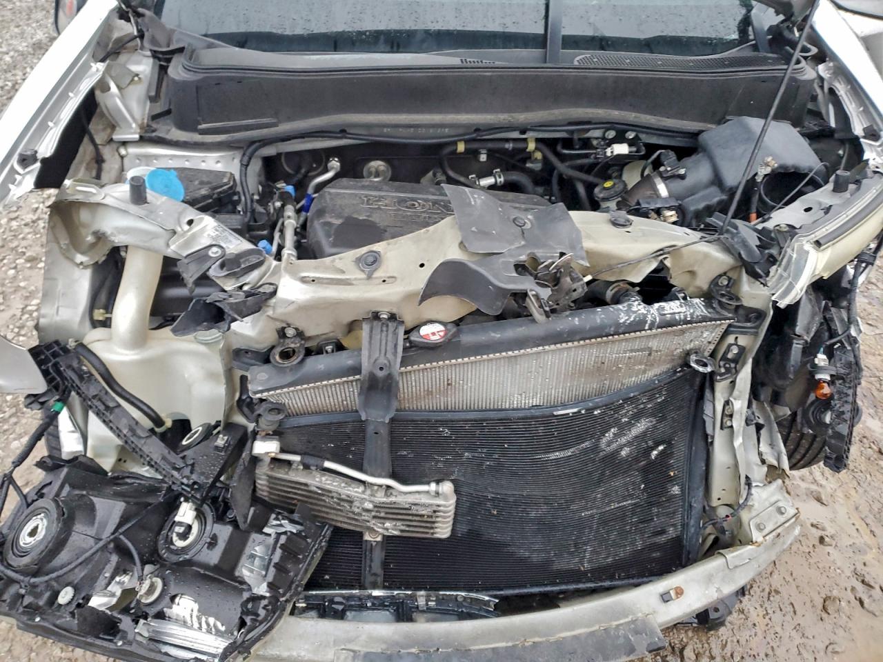 2013 Honda Pilot Exl Серый vin: 5FNYF4H51DB081395