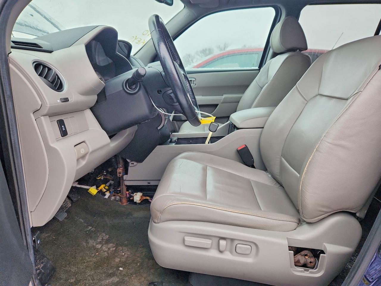 2014 Honda Pilot Exl Blue vin: 5FNYF4H51EB014958