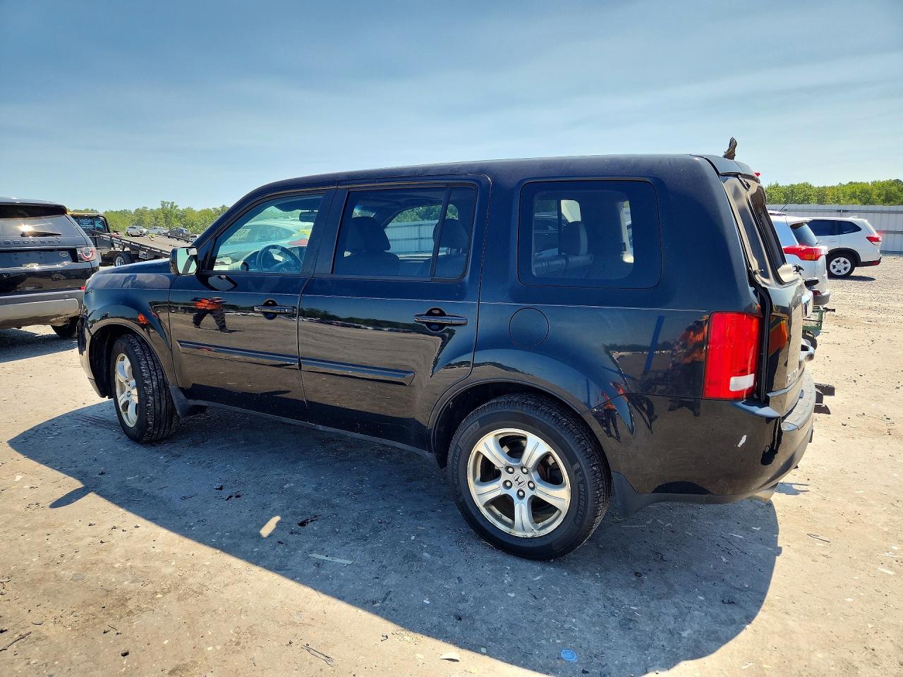 2014 Honda Pilot Exl Black vin: 5FNYF4H51EB016175