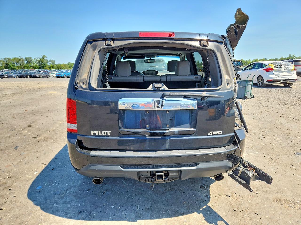 2014 Honda Pilot Exl Black vin: 5FNYF4H51EB016175