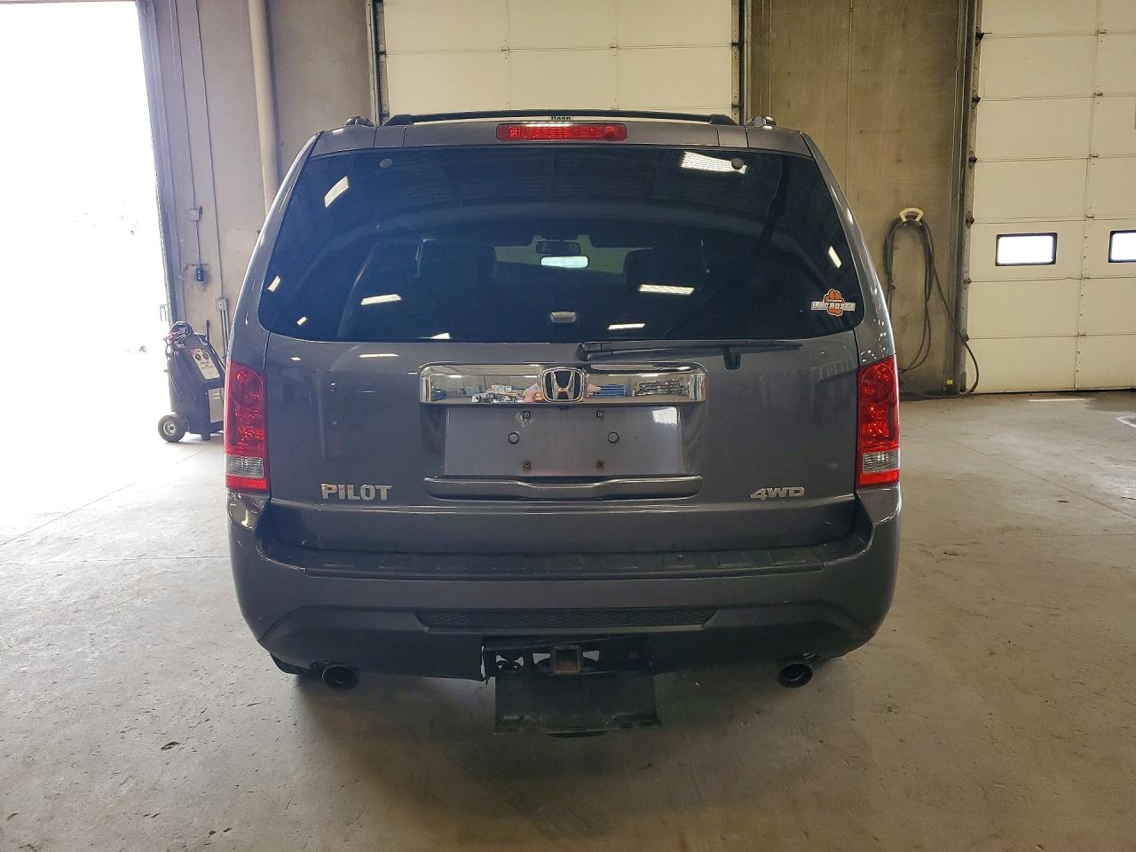 2015 Honda Pilot Exl Gray vin: 5FNYF4H51FB021314