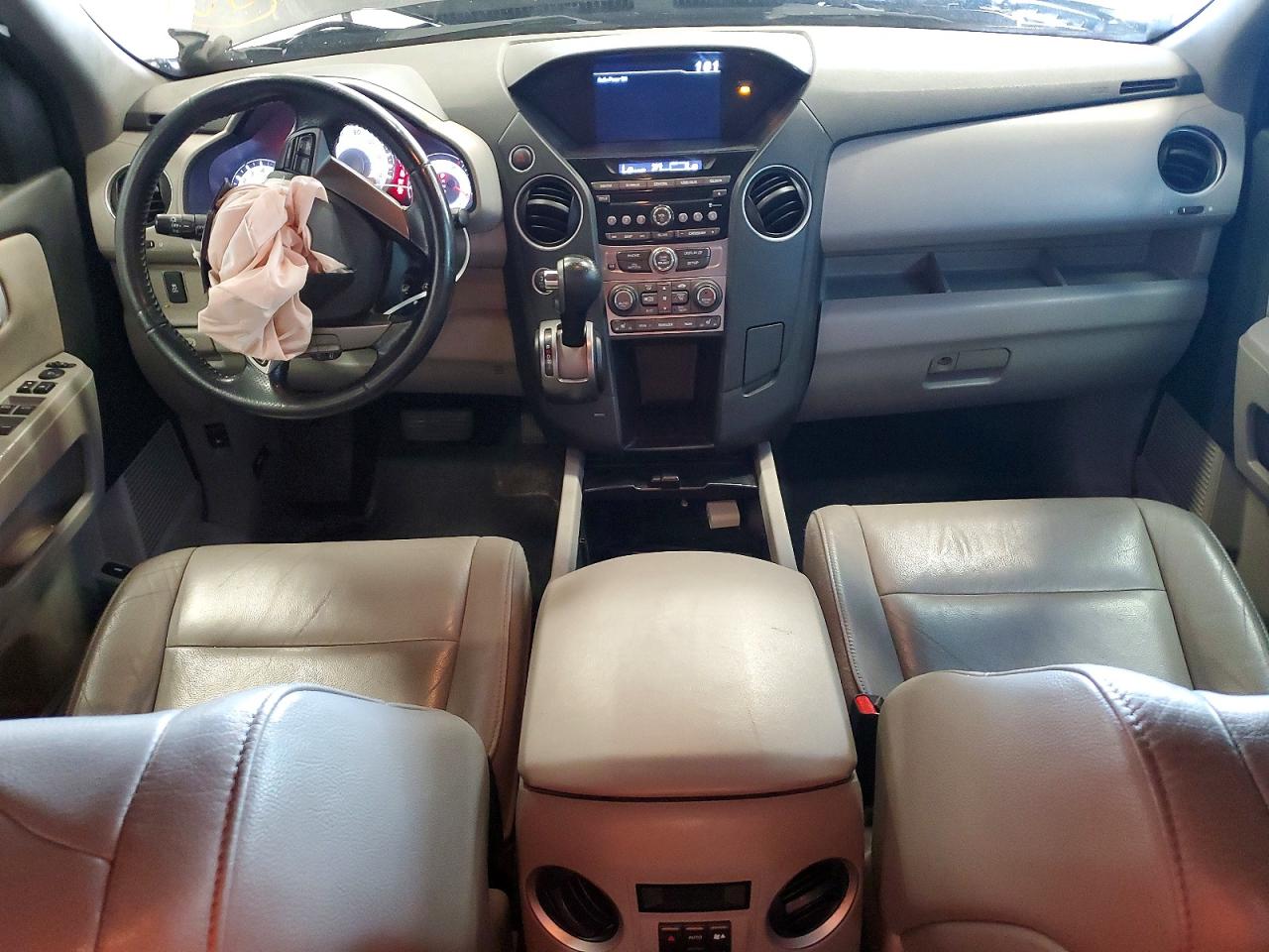2015 Honda Pilot Exl Gray vin: 5FNYF4H51FB021314