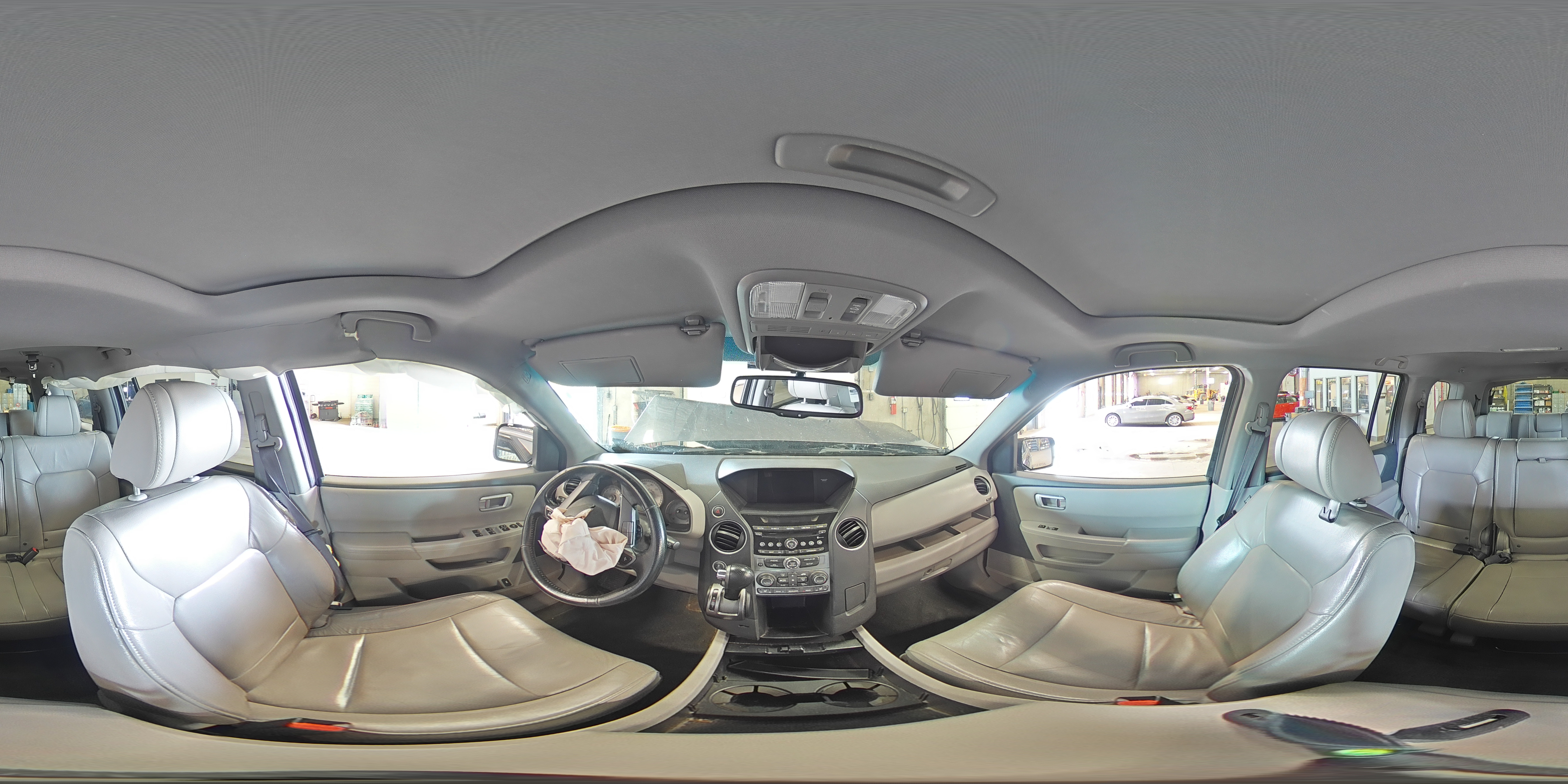 2015 Honda Pilot Exl Gray vin: 5FNYF4H51FB021314