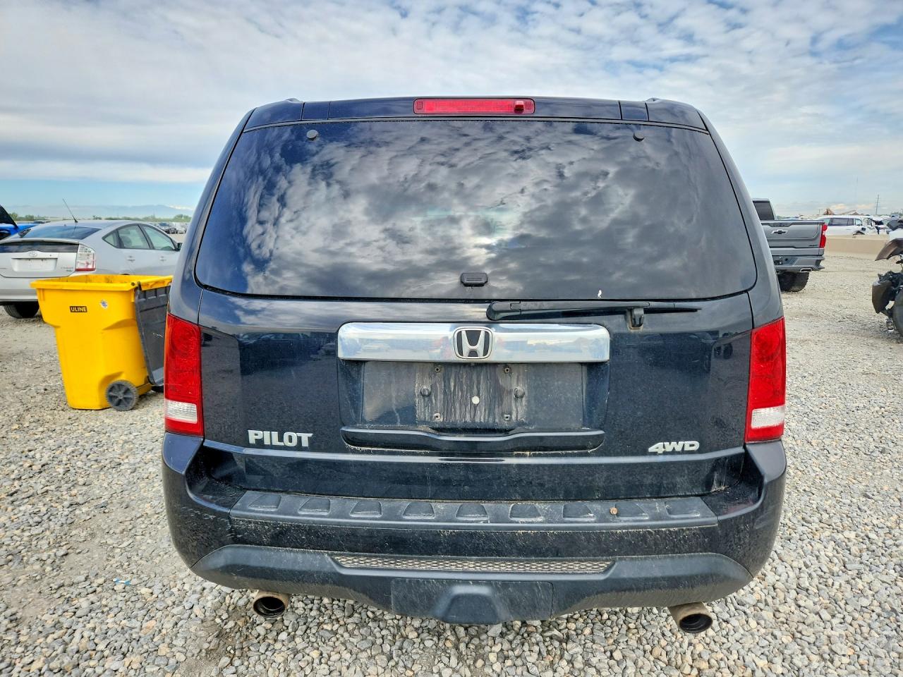 2015 Honda Pilot Exl Black vin: 5FNYF4H51FB030630