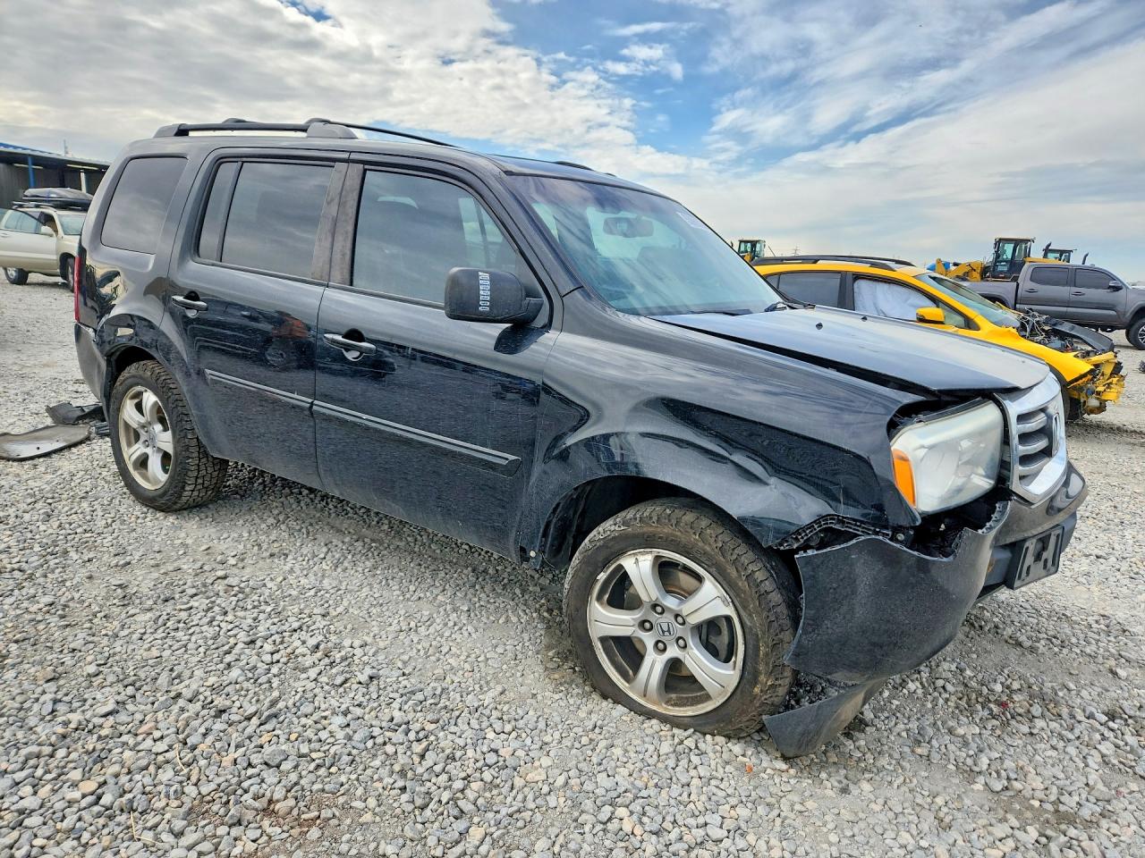 2015 Honda Pilot Exl Black vin: 5FNYF4H51FB030630