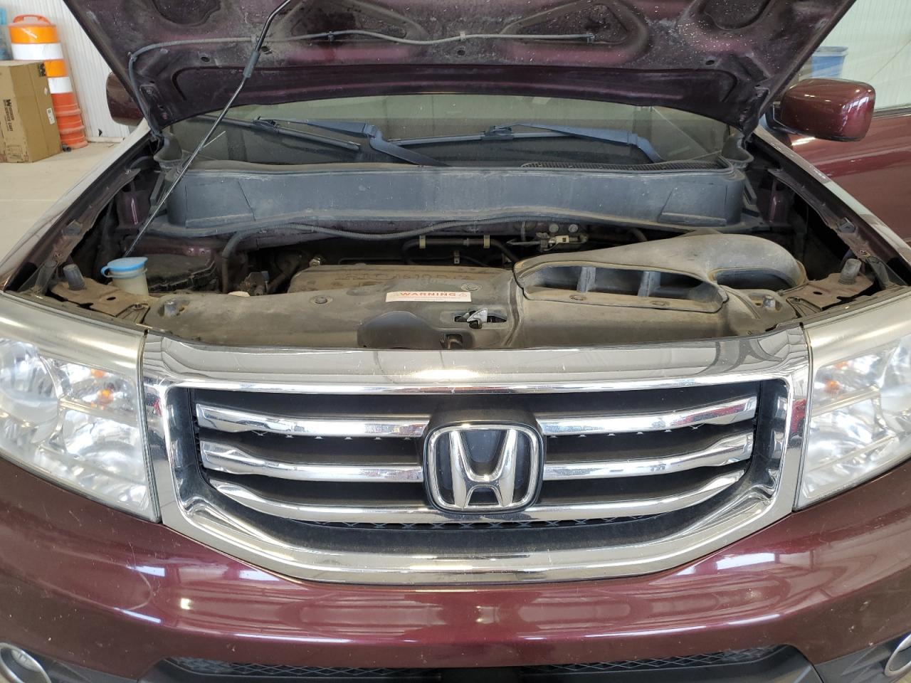 2015 Honda Pilot Exl Темно-бордовый vin: 5FNYF4H51FB034757