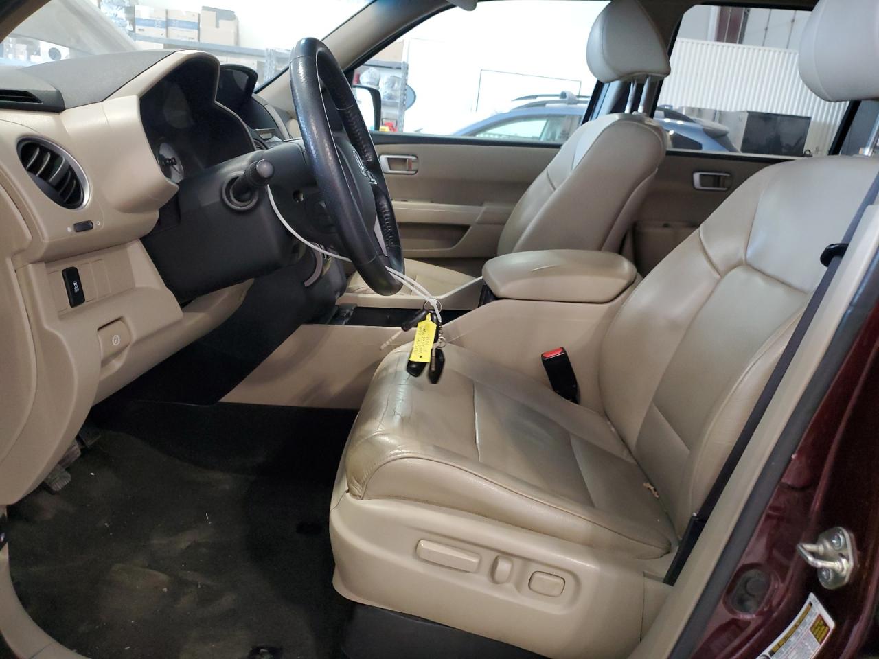 2015 Honda Pilot Exl Темно-бордовый vin: 5FNYF4H51FB034757