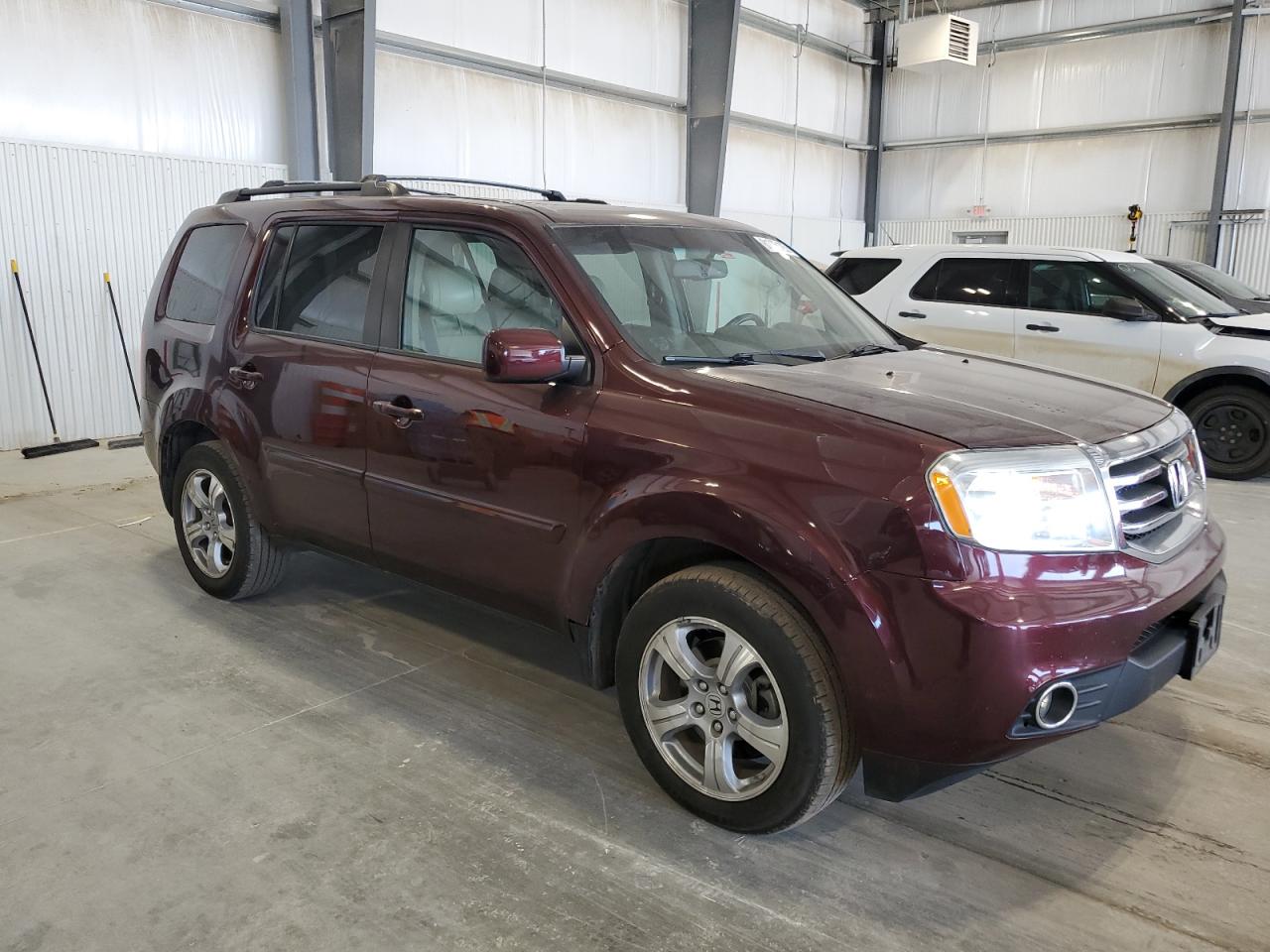 2015 Honda Pilot Exl Темно-бордовый vin: 5FNYF4H51FB034757
