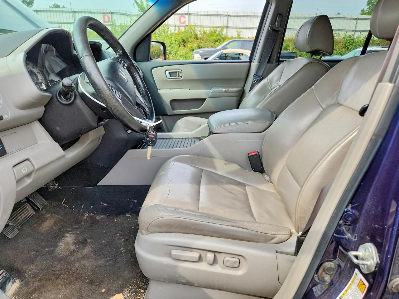 2011 Honda Pilot Exl Синий vin: 5FNYF4H52BB049200
