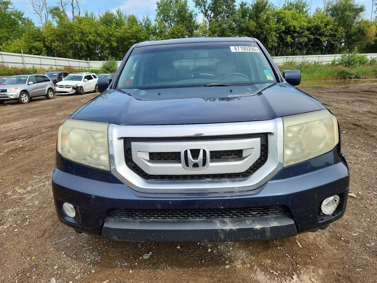 2011 Honda Pilot Exl Синий vin: 5FNYF4H52BB049200