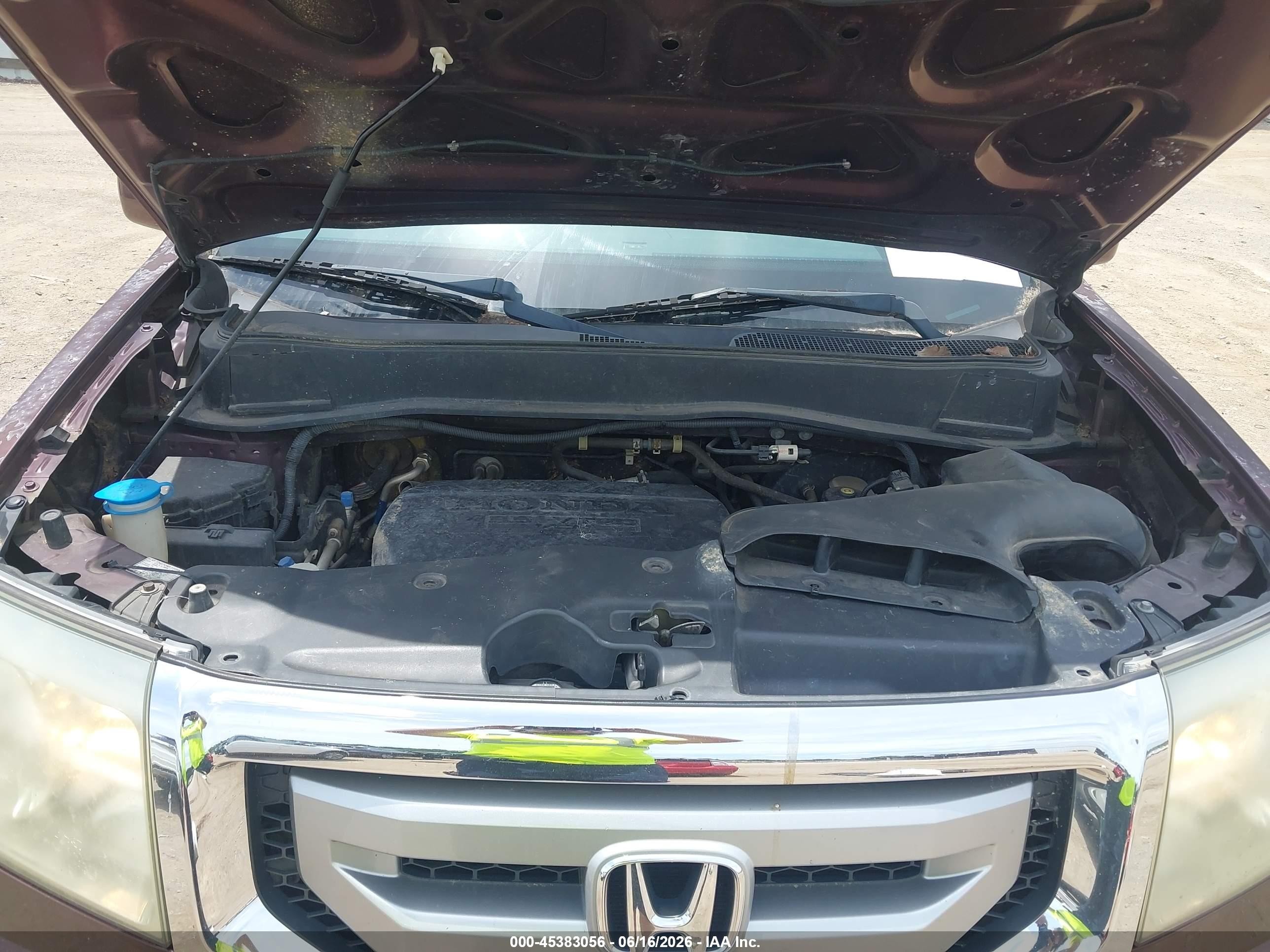 2011 Honda Pilot Ex-l Красный vin: 5FNYF4H52BB084237