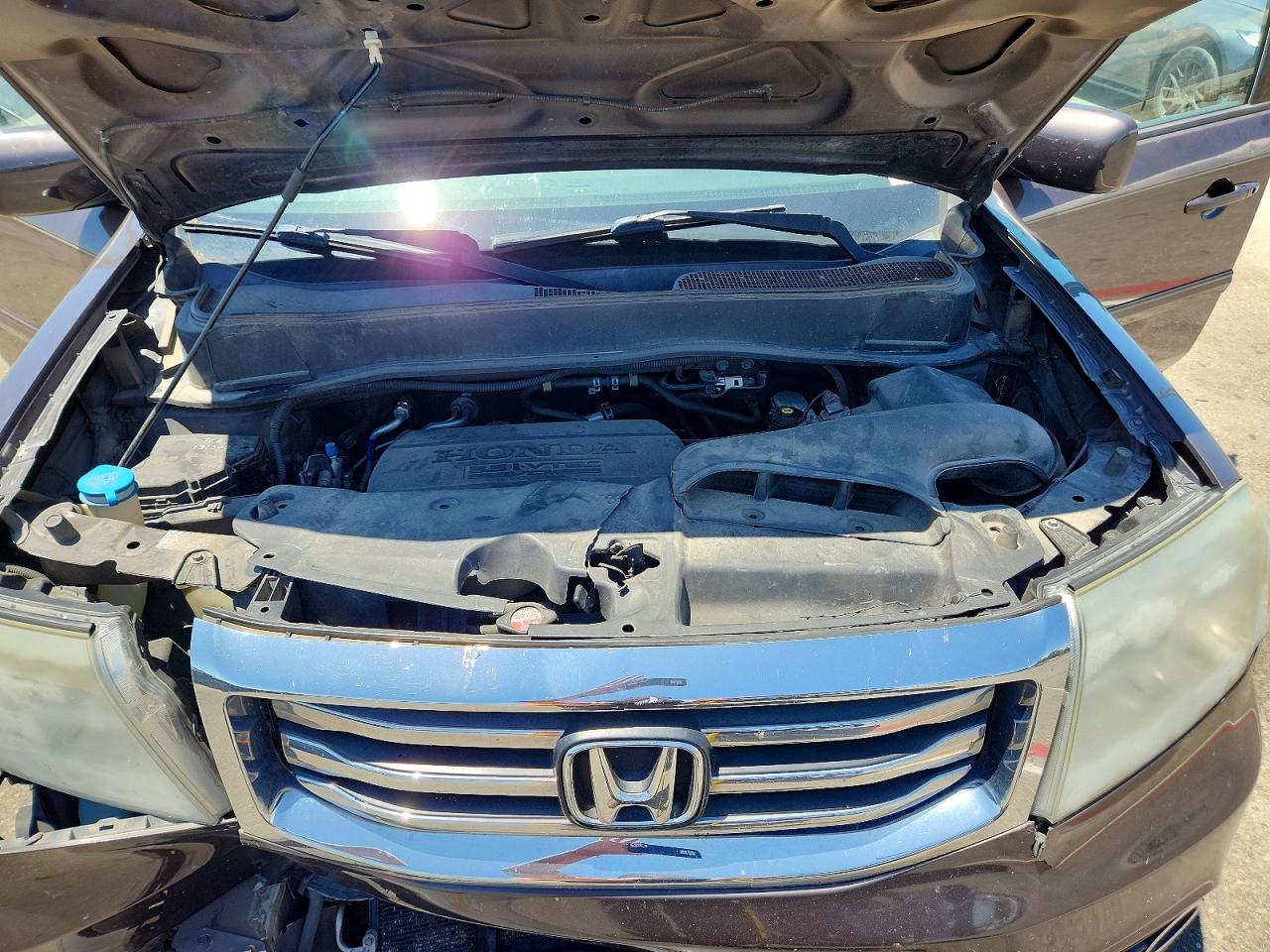 2012 Honda Pilot Exl Фиолетовый vin: 5FNYF4H52CB010690