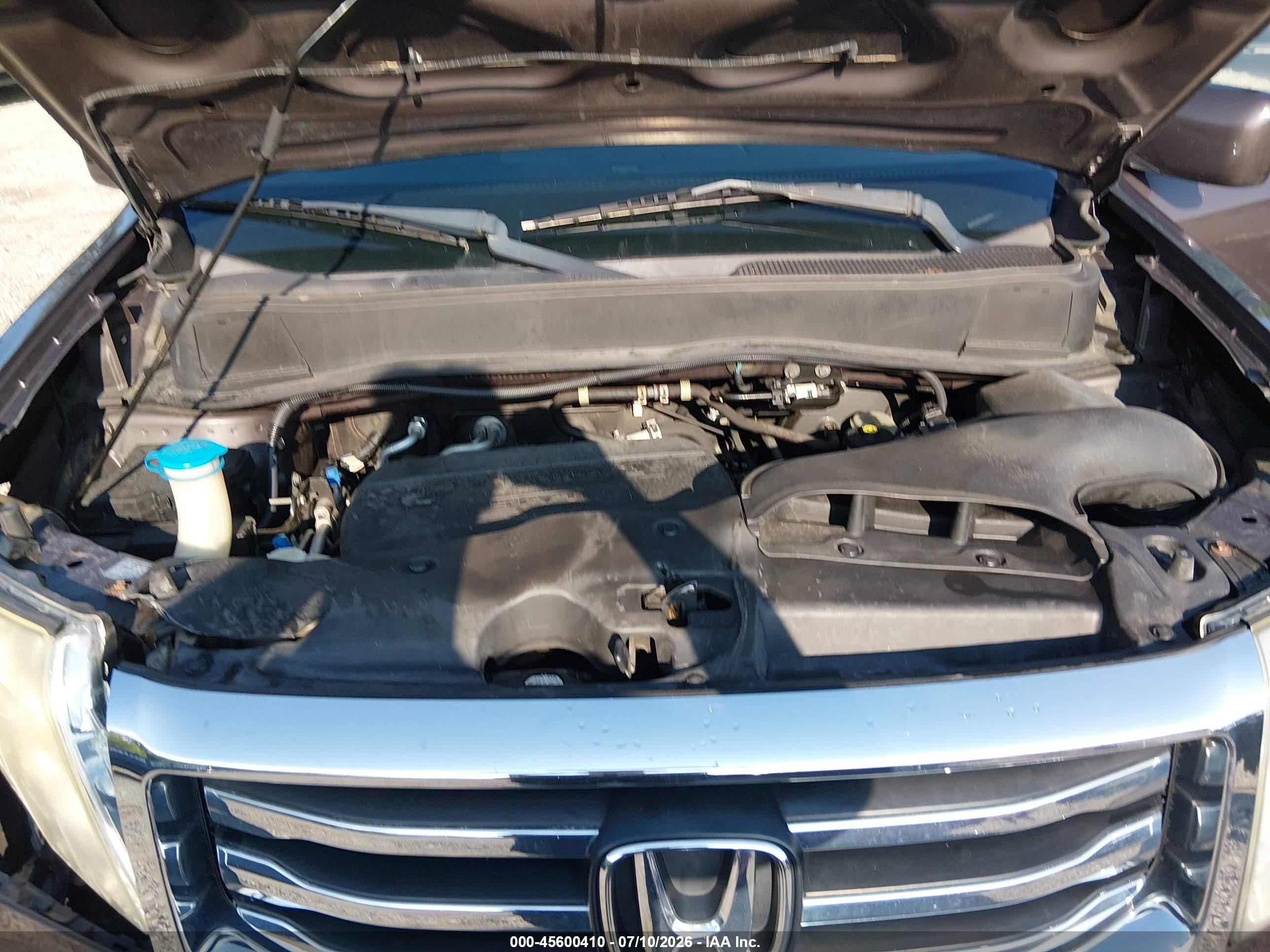 2012 Honda Pilot Ex-l Gray vin: 5FNYF4H52CB020247