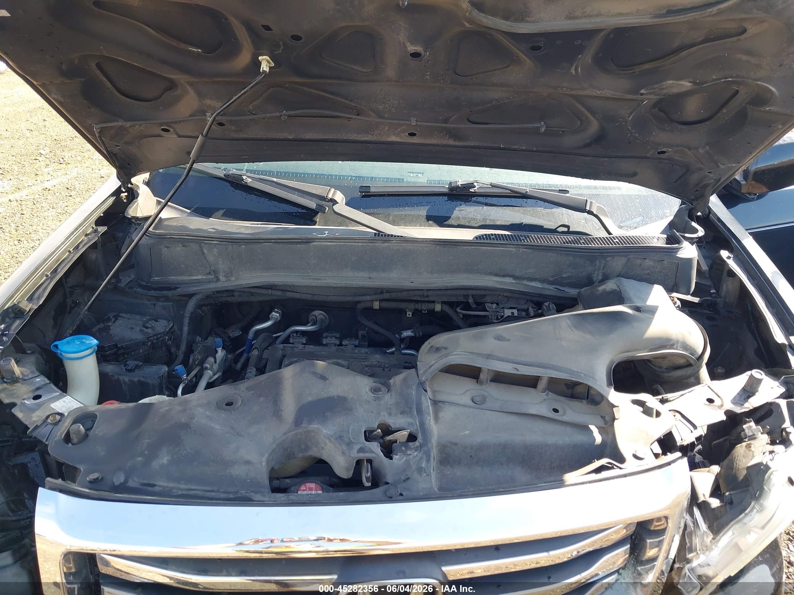 2012 Honda Pilot Ex-l Black vin: 5FNYF4H52CB030440