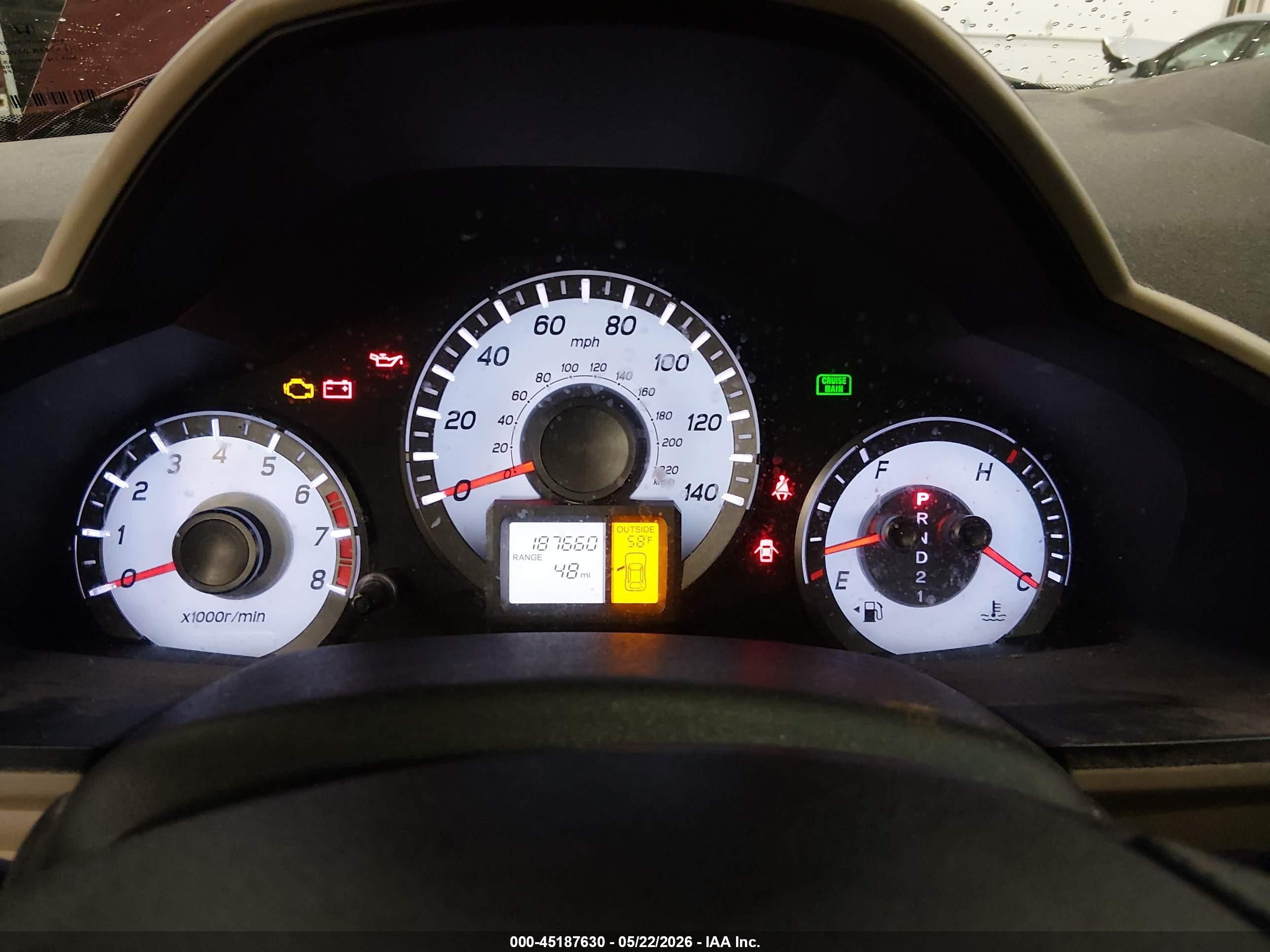 2012 Honda Pilot Exl Maroon vin: 5FNYF4H52CB053703