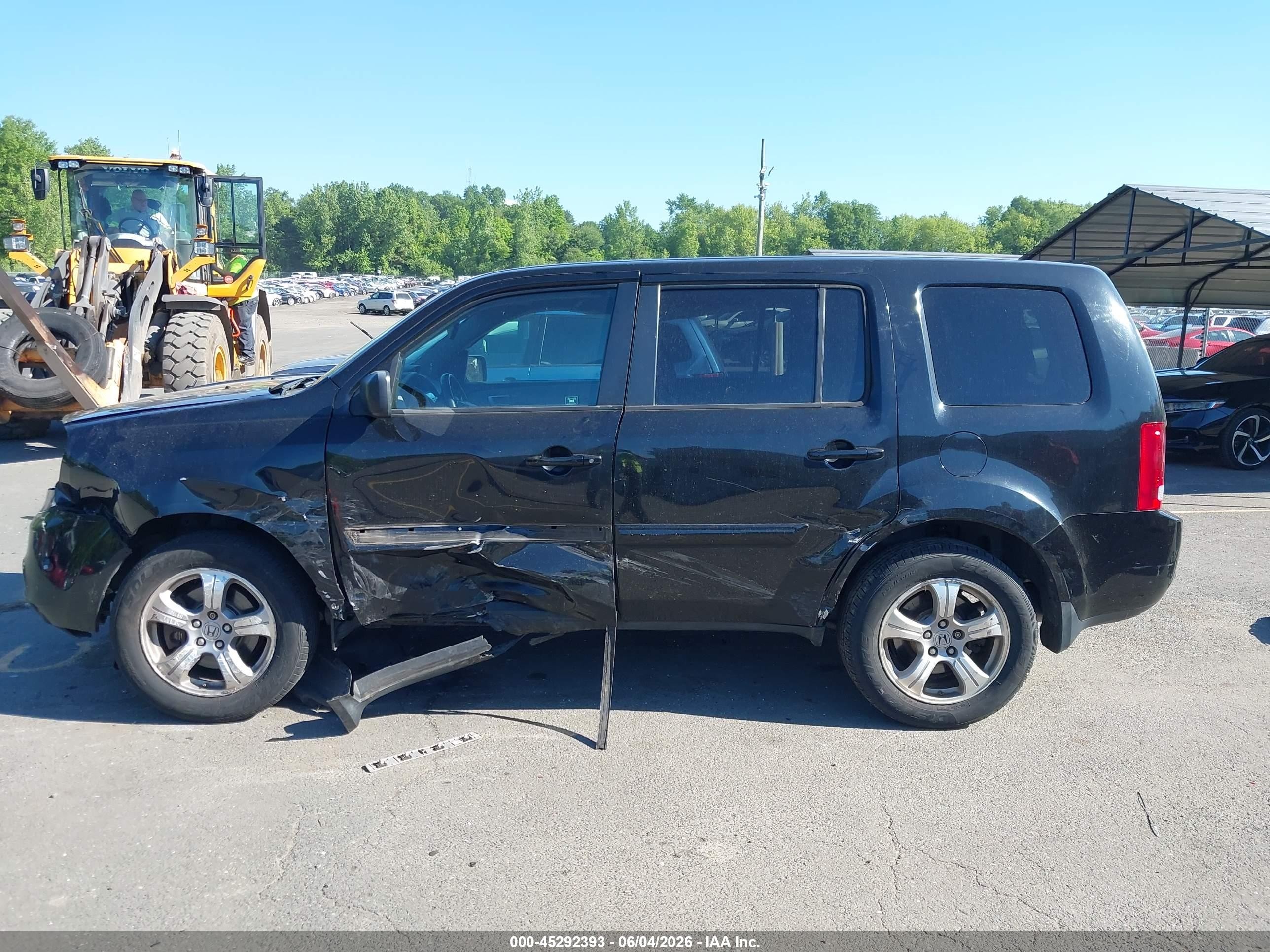 2012 Honda Pilot Ex-l Black vin: 5FNYF4H52CB074504