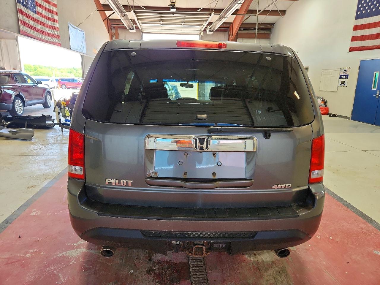 2012 Honda Pilot Exl Gray vin: 5FNYF4H52CB081064