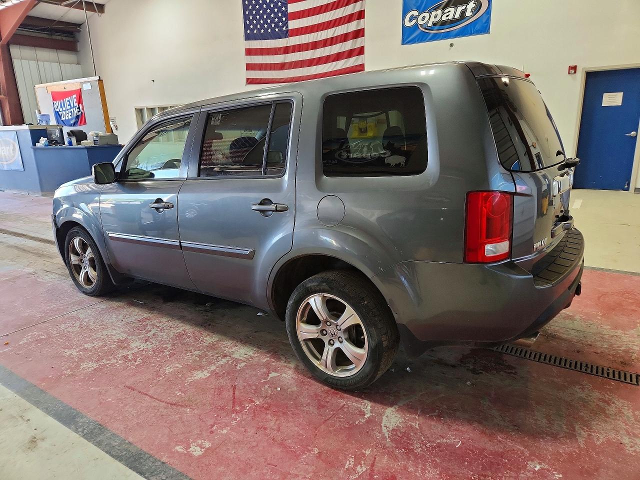 2012 Honda Pilot Exl Gray vin: 5FNYF4H52CB081064