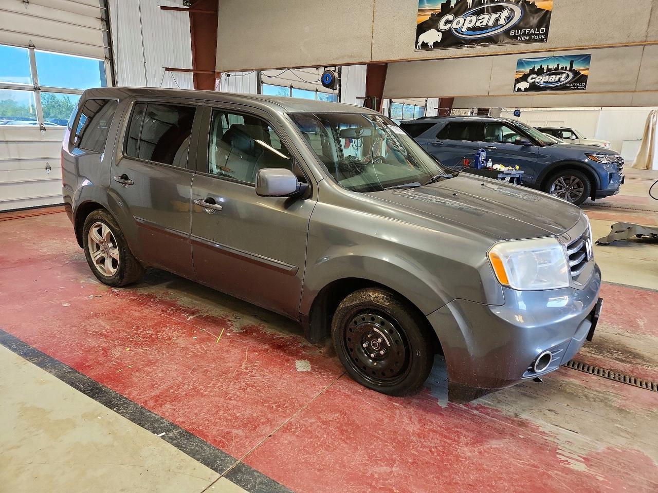 2012 Honda Pilot Exl Gray vin: 5FNYF4H52CB081064