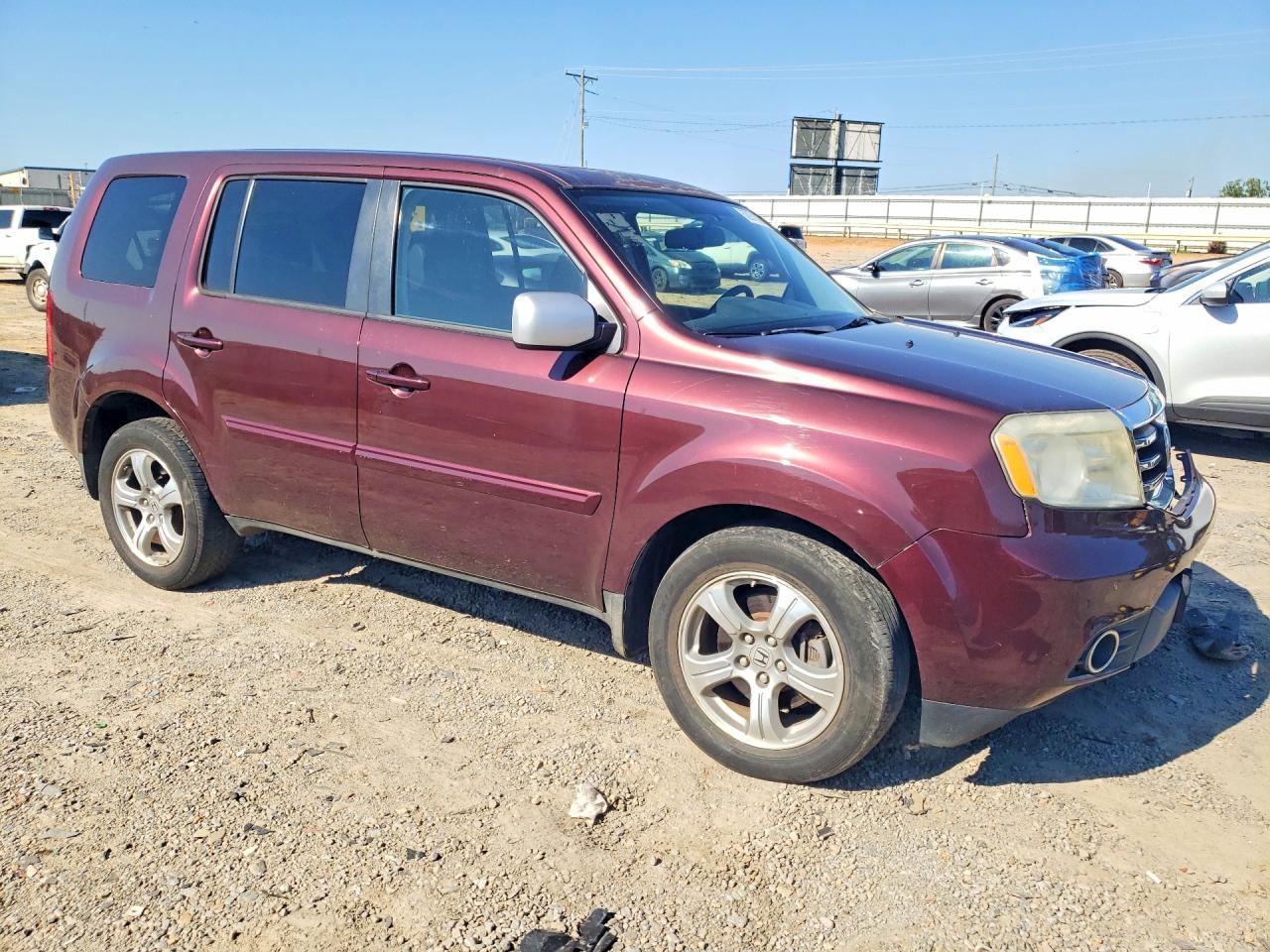 2013 Honda Pilot Exl Brown vin: 5FNYF4H52DB049524