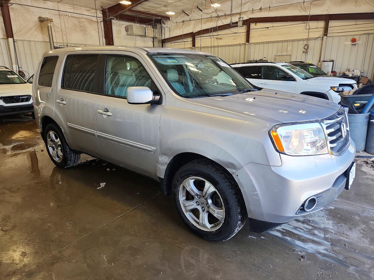 2013 Honda Pilot Exl Серый vin: 5FNYF4H52DB075752