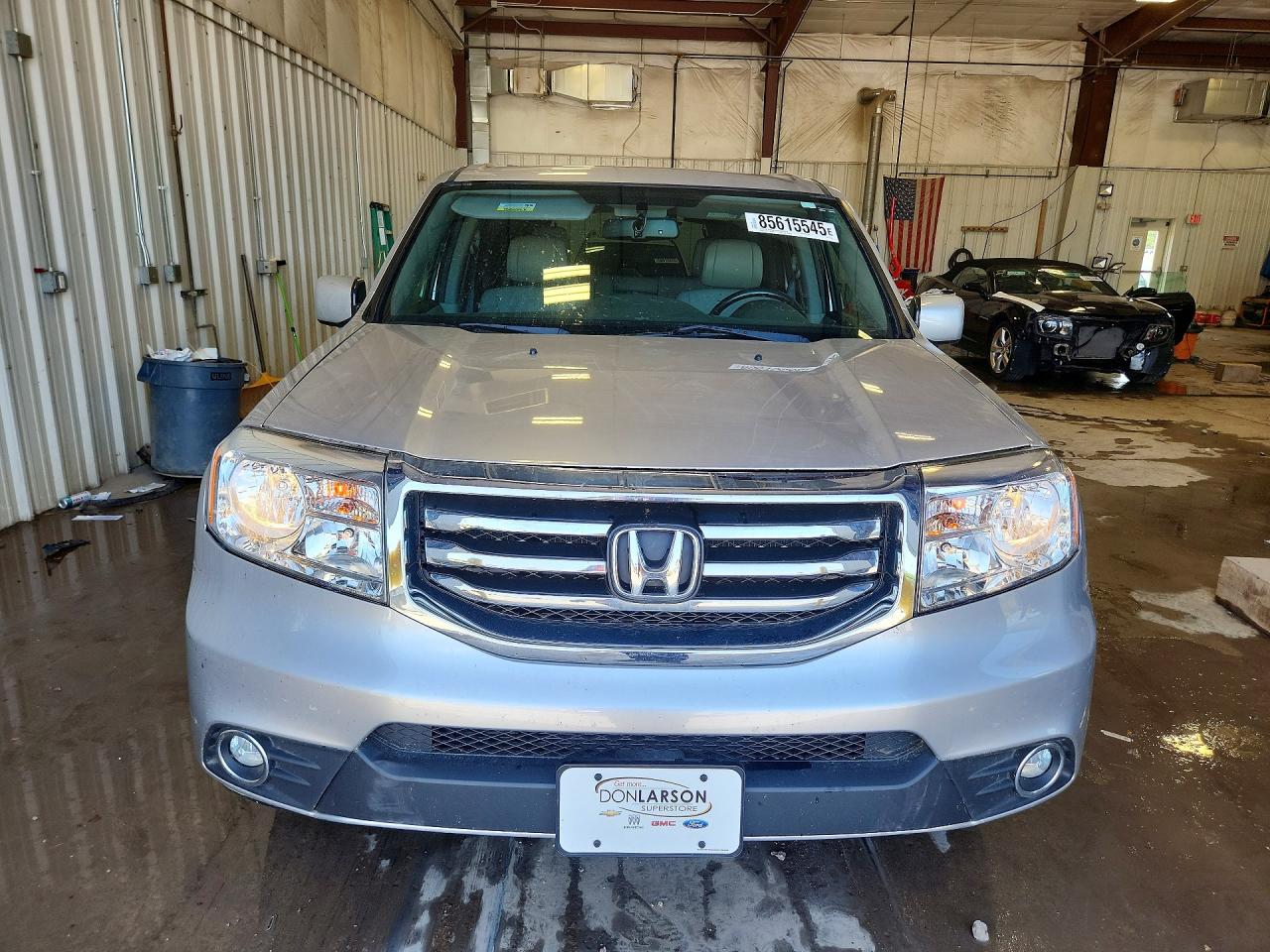 2013 Honda Pilot Exl Серый vin: 5FNYF4H52DB075752