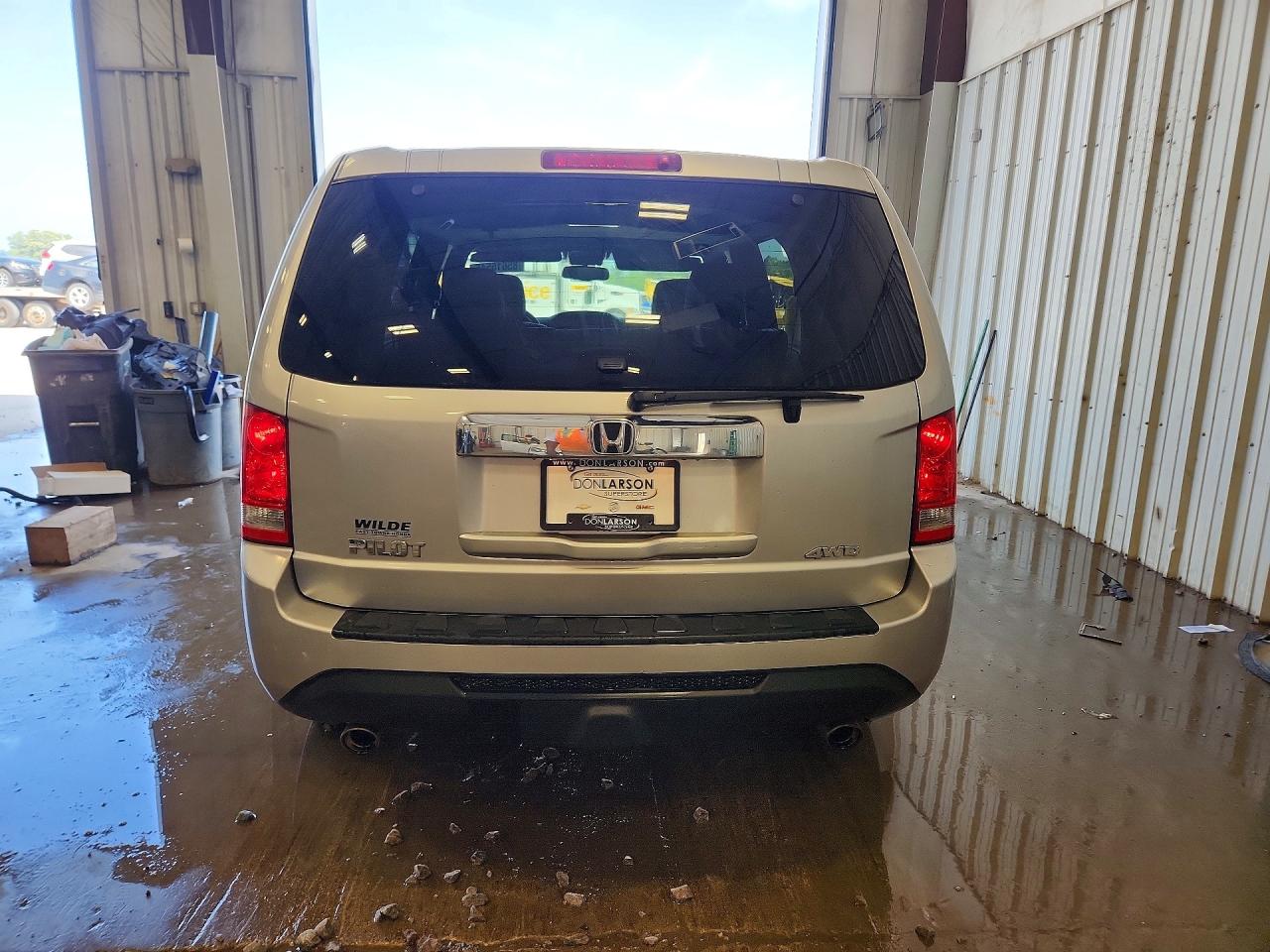 2013 Honda Pilot Exl Серый vin: 5FNYF4H52DB075752