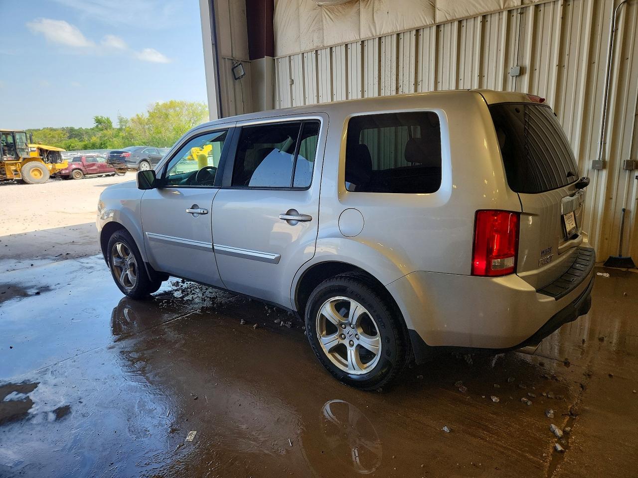 2013 Honda Pilot Exl Серый vin: 5FNYF4H52DB075752