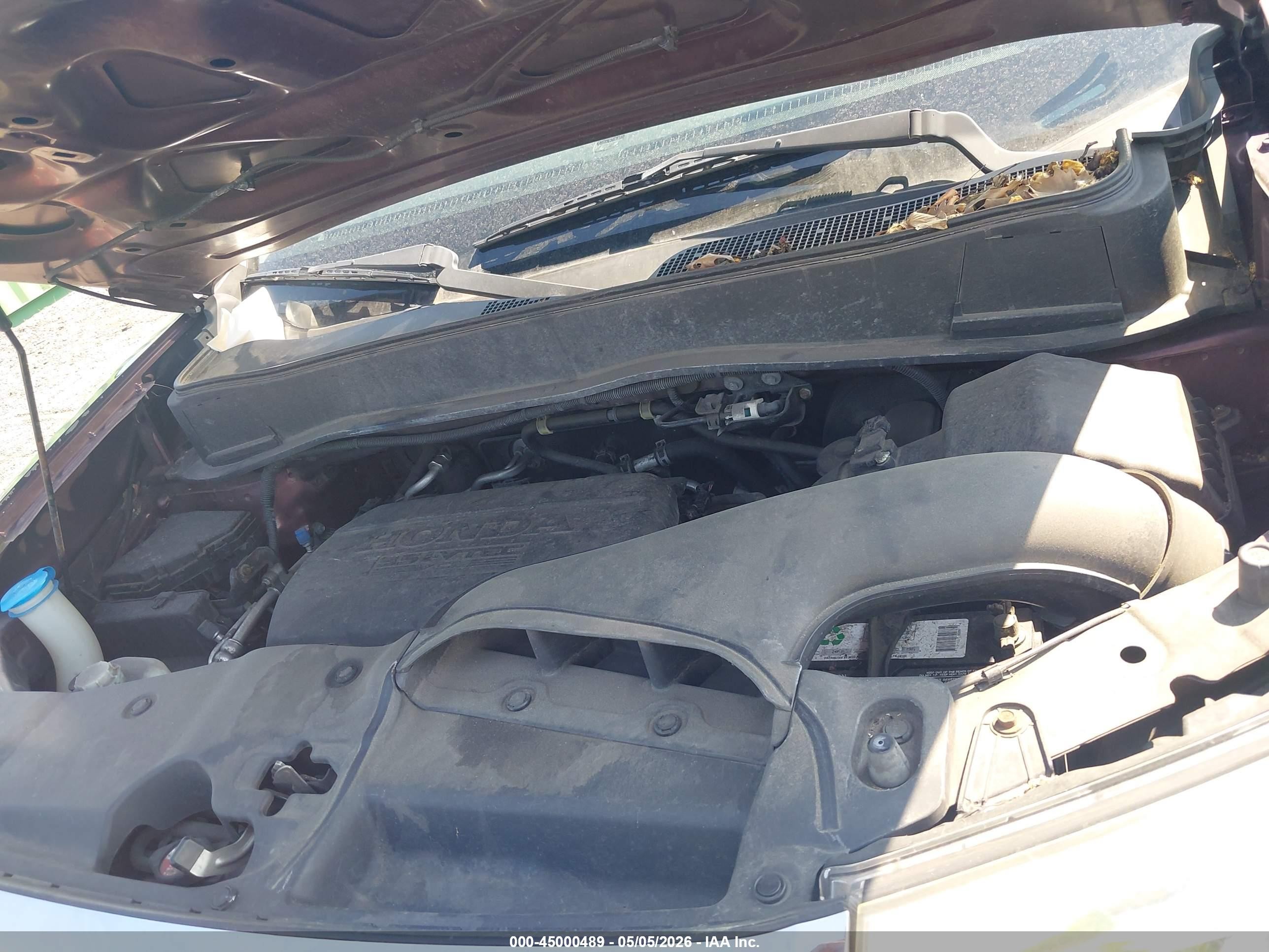 2013 Honda Pilot Ex-l Темно-бордовый vin: 5FNYF4H52DB078201
