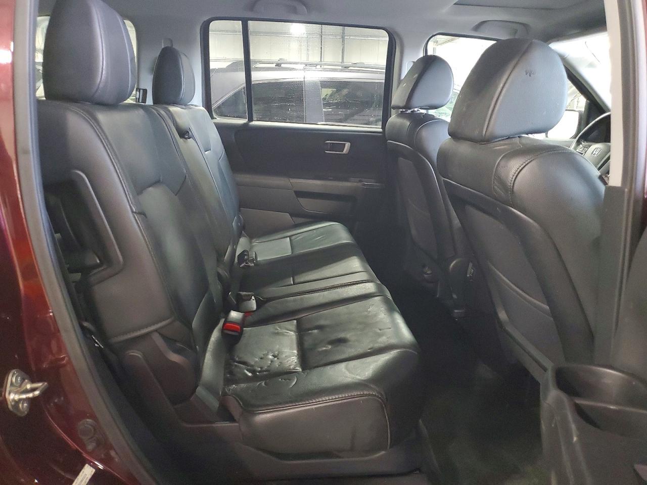 2013 Honda Pilot Exl Burgundy vin: 5FNYF4H52DB083270
