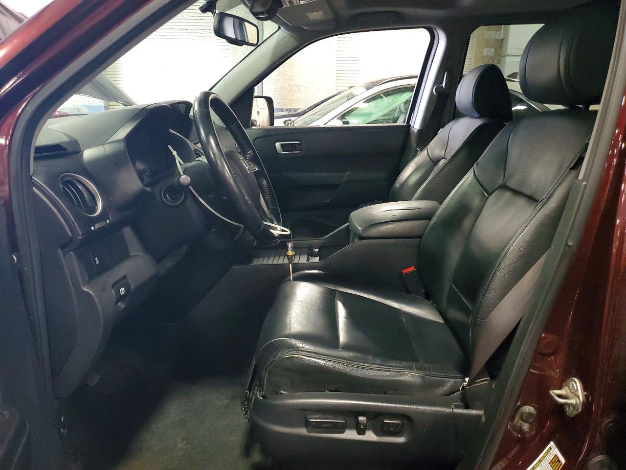 2013 Honda Pilot Exl Burgundy vin: 5FNYF4H52DB083270