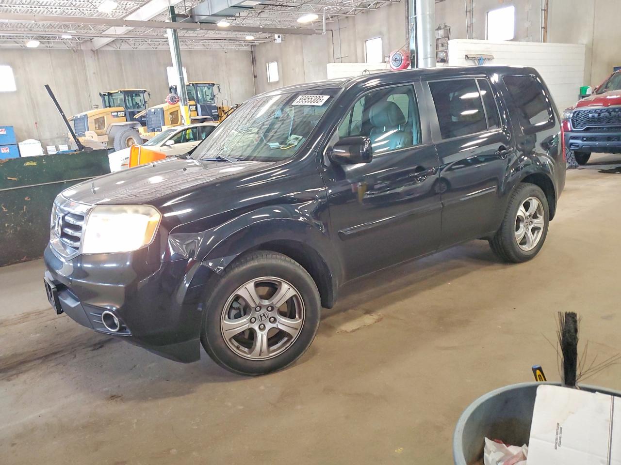 2014 Honda Pilot Exl Black vin: 5FNYF4H52EB002222