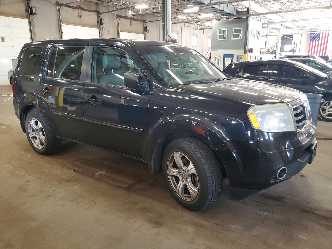 2014 Honda Pilot Exl Black vin: 5FNYF4H52EB002222