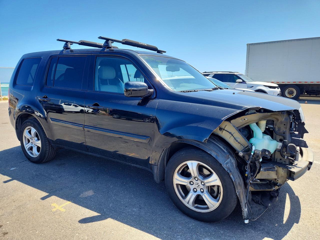 2014 Honda Pilot Exl Black vin: 5FNYF4H52EB018355