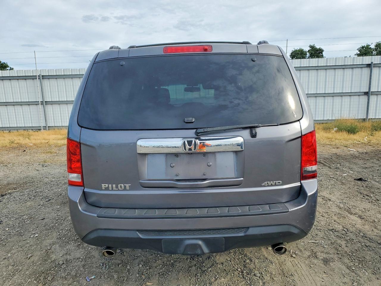 2014 Honda Pilot Exl Gray vin: 5FNYF4H52EB023023