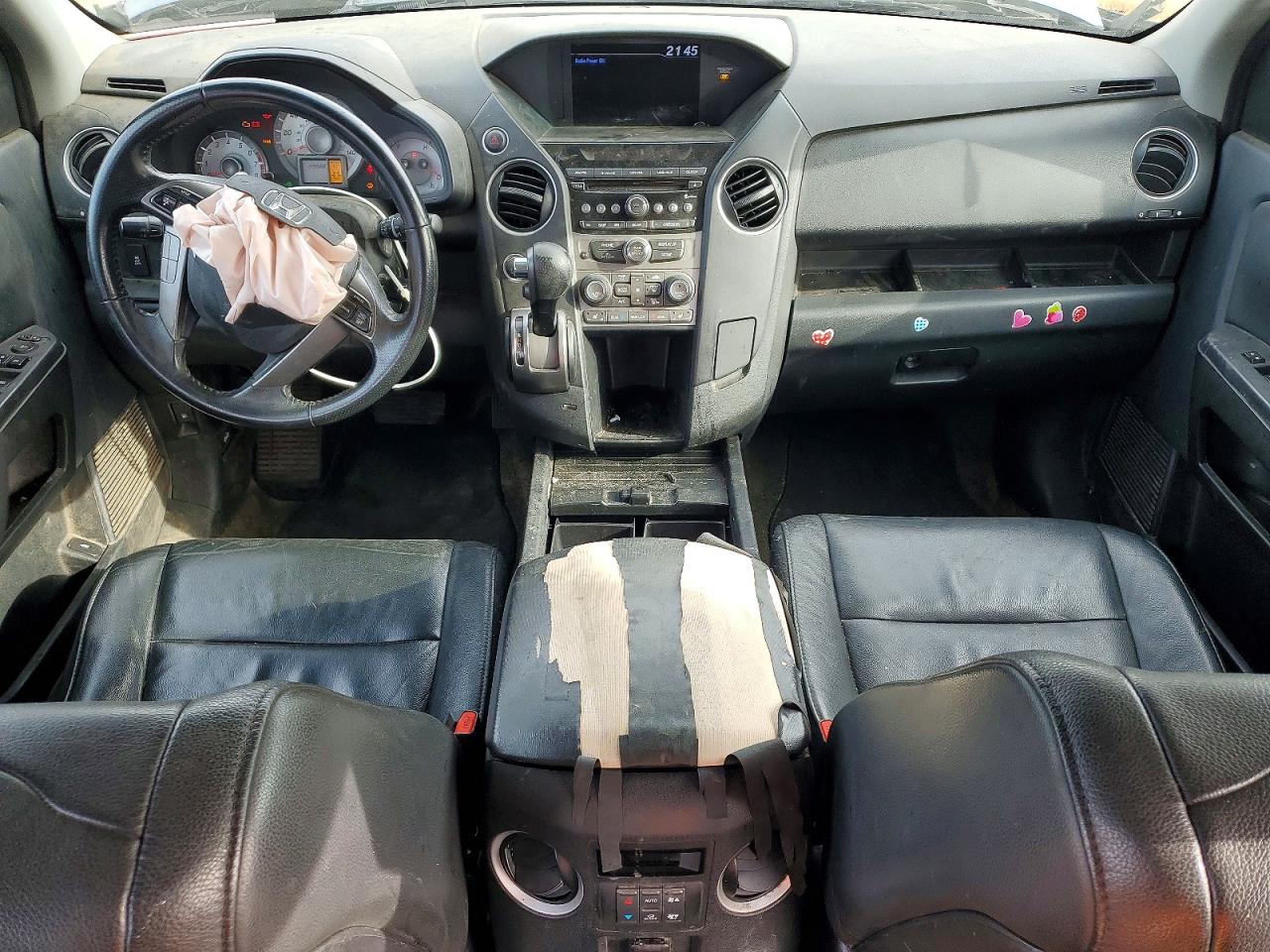 2014 Honda Pilot Exl Gray vin: 5FNYF4H52EB023023