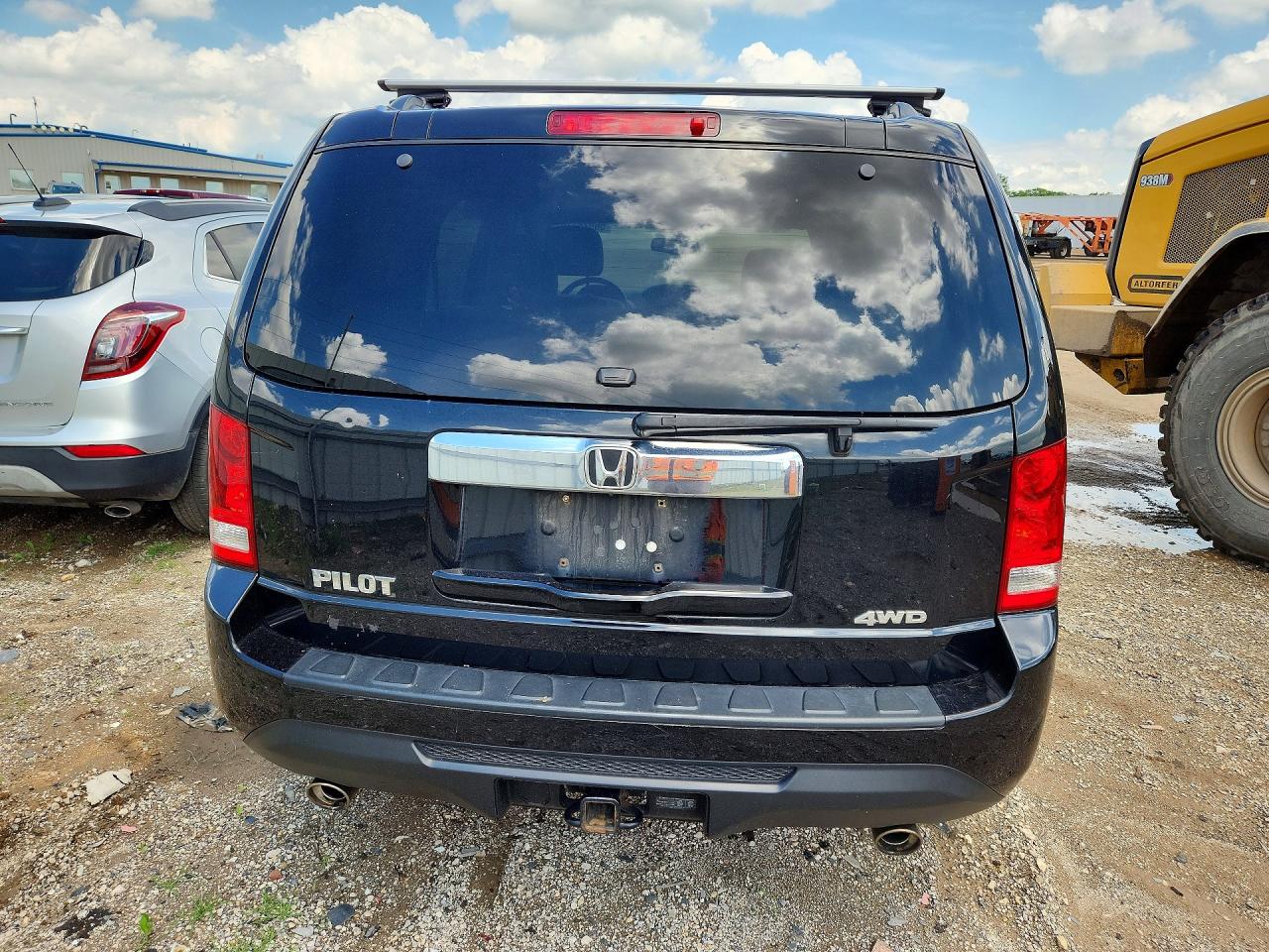 2015 Honda Pilot Exl Черный vin: 5FNYF4H52FB026974