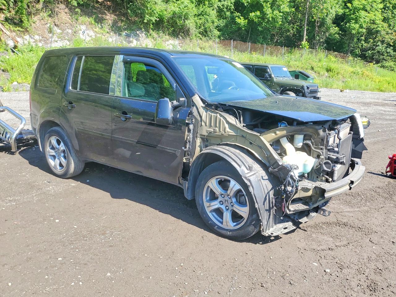2015 Honda Pilot Exl Black vin: 5FNYF4H52FB054550