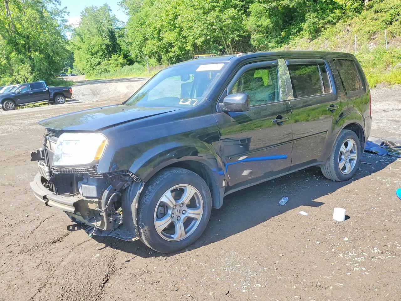 2015 Honda Pilot Exl Black vin: 5FNYF4H52FB054550
