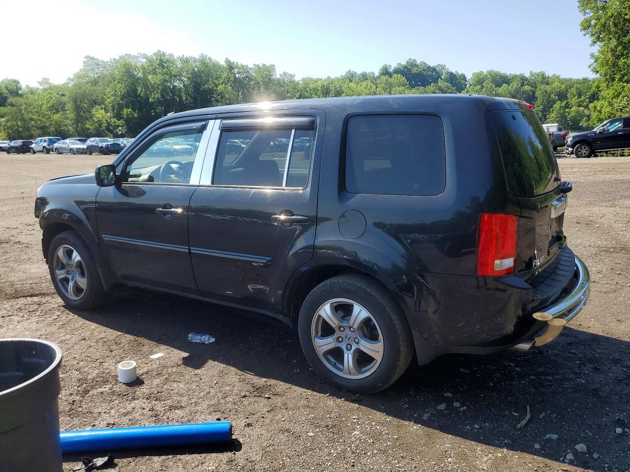 2015 Honda Pilot Exl Black vin: 5FNYF4H52FB054550