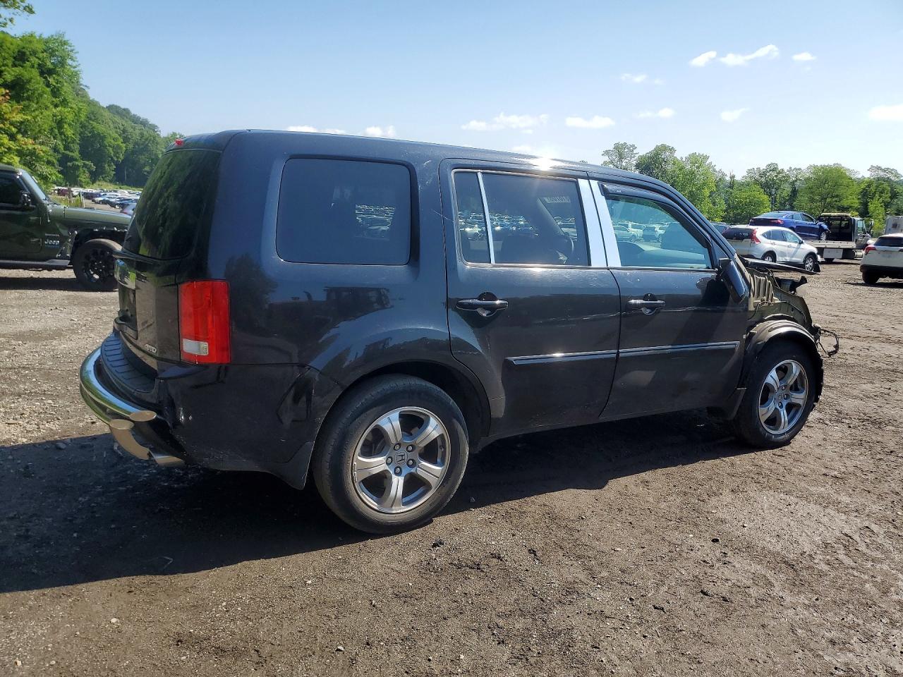 2015 Honda Pilot Exl Black vin: 5FNYF4H52FB054550