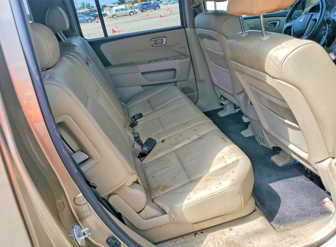 2011 Honda Pilot Exl Gold vin: 5FNYF4H53BB010633